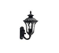 ISCBAFYX Appliques murales Vintage créatif extérieur IP54 étanche E27 Lanterne Murale en Verre lumières rétro en Aluminium Applique Murale Villa Rue Maison Balcon Lampes murales décoratives -