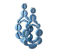 ISCBAFYX Bijoux Peinture en aérosol Multicolore Visage drôle Boucles d'oreilles drôles exagérées Grandes Boucles d'oreilles Femmes Boucles d'oreilles Mode