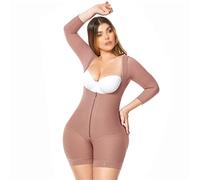 ISCBAFYX Body à Manches Longues, vêtements de Compression après liposuccion, vêtements modelants Post-Partum pour Femmes après Chirurgie