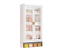 ISCBAFYX Boîte de Rangement d'assaisonnement Cuisine Support Mural Multifonction Armoire à Condiments Huile, sel, Sauce Pot de vinaigre Armoire d'assaisonnement, boîte(B,Quatrième