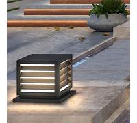 ISCBAFYX borne Lumineuse extérieur PC Post Cap Light étanche de Luxe Pilier Lumineux 5 W LED Colonne lumières Paysage éclairage Public pour clôture terrasse ou Patio poteaux