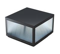 ISCBAFYX borne Lumineuse extérieure Colonne Lumineuse extérieure, LEDan Pilier pôle Lanterne Finition clôture étanche Pilier Externe Lanterne Colonne luminaire pour Patio Cour