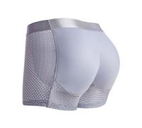 ISCBAFYX Boxer rehausseur pour Hommes, sous-vêtements rembourrés, agrandissement des Fesses, sous-vêtement Push Up, Culotte Amincissante