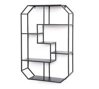 ISCBAFYX Casier à vin Mural avec présentoir de Bouteilles d'alcool de Grande capacité en Fer élégant Rangement en Verre pour la décoration de Bar de Cuisine Nizer Fonctionnel élégant