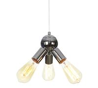 ISCBAFYX Chandelier Traditionnel à 3 lumières Moderne Model Sputnik, luminaire Plafond Milieu du siècle Éclairage Pendentif de Style Industrie