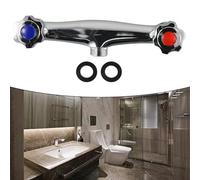 ISCBAFYX Clapet Anti-Retour Anti-Reflux, Salle Bain Sortie, mitigeur thermostatique Barre Douche, de Robinet d'eau Mural à Double Commande