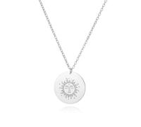 ISCBAFYX Collier Tendance Pendentif chaîne Hommes Femmes Bijoux Gothiques Gothiques Round Colliers de Pendentif de Tournesol pour Femmes Chaîne Sun Face Collier Bohême Anniversaire N04277P-3