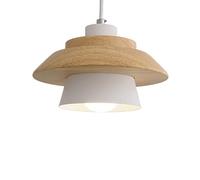 ISCBAFYX Couleurs minimalistes de Style Japonais Traditionnelles Chandeliers Nordic Bar Balcony Asle Salon Pendante créative Hanging Lights Fixtures Couleur: tête Simple Blanc