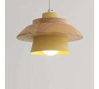 ISCBAFYX Couleurs minimalistes Style Japonais Traditionnelles Chandeliers Nordic Balon Balcone Balconie Aisle Room Creative Pendant Hanging Lights Fixtures Couleur: Jaune de tête Unique