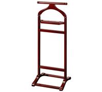 ISCBAFYX Élégant Support de Cintre Multifonctionnel en Bois pour Costumes - Porte-vêtements Robuste au Sol pour Manteaux froissés, Solution de Rangement élégante pour vêtements Unisexes décoration