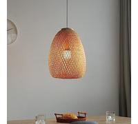 ISCBAFYX, en rotin Style d'Asie du Sud-Est Lampe Suspendue Lampe Suspendue en Bambou Luminaire de Plafond Lampes suspendues Antiques Chinoises Salon de thé Naturel Restaurant Droplight