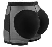 ISCBAFYX Femmes Butt Lifter Palette - Black High Taies HIPS Cushion Briefes rembourrées Shapewear, Cordet Control Knickers Body Shaper Buttock Subswear Transparent