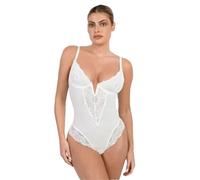 ISCBAFYX Femmes Silky Touch Cose Bodys Bodys 2 Couches Shapewear Open Couchée Soft Lisse Lace Body Shaper