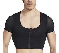 ISCBAFYX Hommes gynécologie Moobs Chemise Corps Gilet Compression Couche de Base débardeur Shapewear