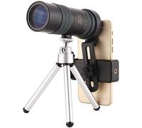 ISCBAFYX Jumelles Portables télescope Haute Puissance monoculaire à Zoom élevé BAK4 Prisme HD télescope à lentille Optique Faible lumière avec Pince trépied Nouveau