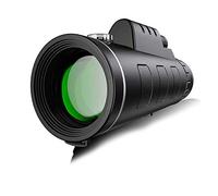 ISCBAFYX Jumelles Portables Télescope monoculaire Haute Puissance Haute Puissance, télescope monoculaire 40X60 Prisme BAK4 pour Concert Observation des Oiseaux Camping Voyage Faune