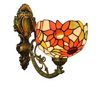 ISCBAFYX Lampes murales Appliques Antique Verre Designer Couloir Intérieur LED Style Nordique Décoration Couleur Applique Murale