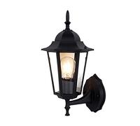 ISCBAFYX Lampes murales Appliques Tradition Antique Extérieur Rétro Verre Lanterne Murale Applique Murale Industrielle Luminaire Luminaire