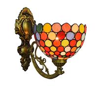 ISCBAFYX Lampes murales Appliques Turc Vintage vitrail lumière Couloir LED Style Nordique décoration créative Applique Murale