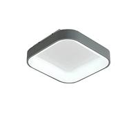 ISCBAFYX Luminaires de décoration Industrielle, plafonnier carré en Fer forgé, lumière Blanche 6000K à proximité des plafonniers, plafonnier intérieur à économie d'énergie