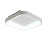ISCBAFYX Luminaires de décoration Industrielle, plafonnier carré en Fer forgé, lumière Blanche 6000K à proximité des plafonniers, plafonnier intérieur à économie d'énergie
