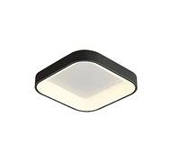 ISCBAFYX Luminaires de décoration Industrielle, plafonnier carré en Fer forgé, lumière Blanche 6000K à proximité des plafonniers, plafonnier intérieur à économie d'énergie