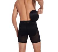 ISCBAFYX Maille Respirante Hommes Fesses sous-vêtements rembourrés Booty rehausseur Shapewear Culotte Minceur Push Up Pad Boxer Slips