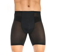 ISCBAFYX Mentille pour Hommes Shapewear Hip Butt Butter Corps Shaper Compression Shorts Boxer améliorant Les sous-vêtements