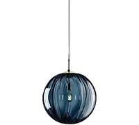 ISCBAFYX Nordic Style Stained Glass Pendant Light Creative 20cm/7.8in Diameter Decorative Chandelier HandBlown Hanging Lamp for Home Lighting