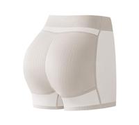 ISCBAFYX Pantalon de soulèvement des Fesses pour Femmes - Briefs Push-up en Forme de Coussin à l'éponge Blanche, Falsification de la Hanche à la Hanche à Culotte culte de Culotte