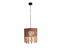 ISCBAFYX Pendre créatif rétro Traditionnel E27 Glass Cafe Thé Chandeliers Roard Hôtel Classical Hotel Classic