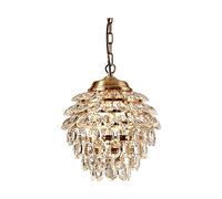 ISCBAFYX Pendre en Cristal de Luxe Moderne Traditionnel E14 6-Heads Super Bright Indoor Lighting Plafond Chandelier Beau