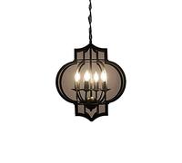 ISCBAFYX Pendre nostalgique Traditionnel Lampe élégante des Lampes suspendues Petites et exquises Suspension Hauteur réglable E14 Plafond Lustre Good pour Les appareils de Passage du Hall