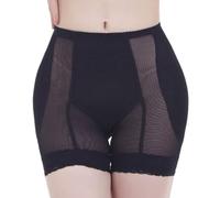ISCBAFYX Pirage rembourré à soute à Bout de Crosse - Black Lace Body Shaper Hip Buttocks Enhancer Push Up Knickers, Breatwant Shapewear Boyshort Souswear pour Les Femmes