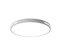 ISCBAFYX Plafonniers à proximité des plafonniers, plafonnier LED à économie d'énergie pour Les Yeux, plafonnier Circulaire en Fer Blanc créatif en Acrylique, décoration de Cuisine de Restaurant