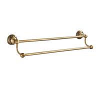 ISCBAFYX Porte-Serviettes Ensemble d'accessoires de Salle de Bain en Laiton Antique Aluminium, Crochet à Peignoir, Porte-Papier, Porte-Serviettes, Panier à Savon, Robinet de Salle de Bain,
