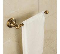 ISCBAFYX Porte-Serviettes Ensemble d'accessoires de Salle de Bain en Laiton Antique Aluminium, Crochet à Peignoir, Porte-Papier, Porte-Serviettes, Panier à Savon, Robinet de Salle de Bain,