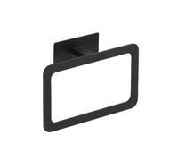 ISCBAFYX Porte-Serviettes Ensemble d'accessoires de Salle de Bain Noir Mat Éère Murale Porte-Papier Toilette Patère Cintre Porte-Serviettes Anneau de Tige Accessoires de Salle de Bain Crochet