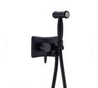 ISCBAFYX Pulvérisateur de Bidet avec Eau Froide Chaude, Ensemble de Douche Portable en Laiton pour Lave-Couches en Tissu, Robinet de Salle de Bain Mural pour l'hygiène personnelle, Bain pour