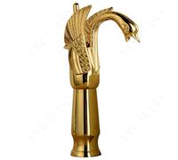 ISCBAFYX Robinet Cygne élégant - Contrôle de l'eau Chaude Froide à Levier Unique rétro pour lavabo, Baignoire évier de Cuisine - Mise à Niveau élégante pour Salle de Bain Cuisine.