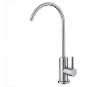 ISCBAFYX Robinet de Cuisine en Acier Inoxydable avec Filtre à Eau, Robinet d'eau Potable avec Finition brossée pour évier de Cuisine Solution de Purification d'eau élégante, brossé