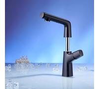 ISCBAFYX Robinet de lavabo, Robinet d'évier extractible 3 M, Hauteur réglable de 60 cm, Robinet en Laiton Rotatif à 360 °, idéal pour Les salles de Bains, Les Camping-Cars - SK Utilisation