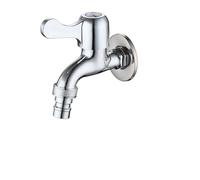 ISCBAFYX Robinets de Lave-Linge encastrés dans Le Mur en cuivre, Noyau de Valve, Machine à Laver, entrée d'eau à 4 Points de 1/2" pour robinets de Piscine à vadrouille domestiques (Bouche