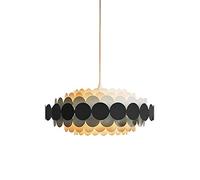 ISCBAFYX Salon Moderne Traditionnel Simple en Laiton Nordique de Couleur Luxe Luxe Plafond Mode créatif étude de la Lampe de personnalité de personnalité de la Lampe