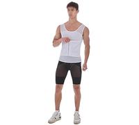 ISCBAFYX sans Manches avec Hommes sous-vêtements complets Minceur Compression Body Shapewear Ventre contrôle débardeur