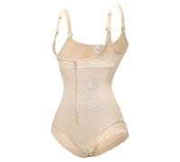 ISCBAFYX Shapewear pour Les Femmes Contrôle du Ventre Zipper Buste Ouvert Body Corps Shaper Hrepidable Hip Enhancer