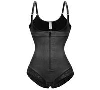 ISCBAFYX Shapewear pour Les Femmes Contrôle du Ventre Zipper Buste Ouvert Body Corps Shaper Hrepidable Hip Enhancer