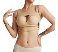 ISCBAFYX Soutien-Gorge de Compression Lipo Post-Chirurgie, avec Bande stabilisatrice d'implant, correcteur de Poitrine, vêtements modelants, Hauts, Gilet