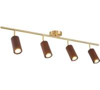 ISCBAFYX Spot de Plafond à éclairage Fixe à LED, 360 ° + 180 °, Support réglable, Spot d'accentuation, projecteurs directionnels, Lampes de Plafond/Mur, Luxe