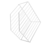 ISCBAFYX Support de comptoir de Cuisine d'angle élégant Peu encombrant - Support Double pour casseroles poêles - Solution de Rangement Efficace pour ustensiles de Cuisine pour Une Cuisine